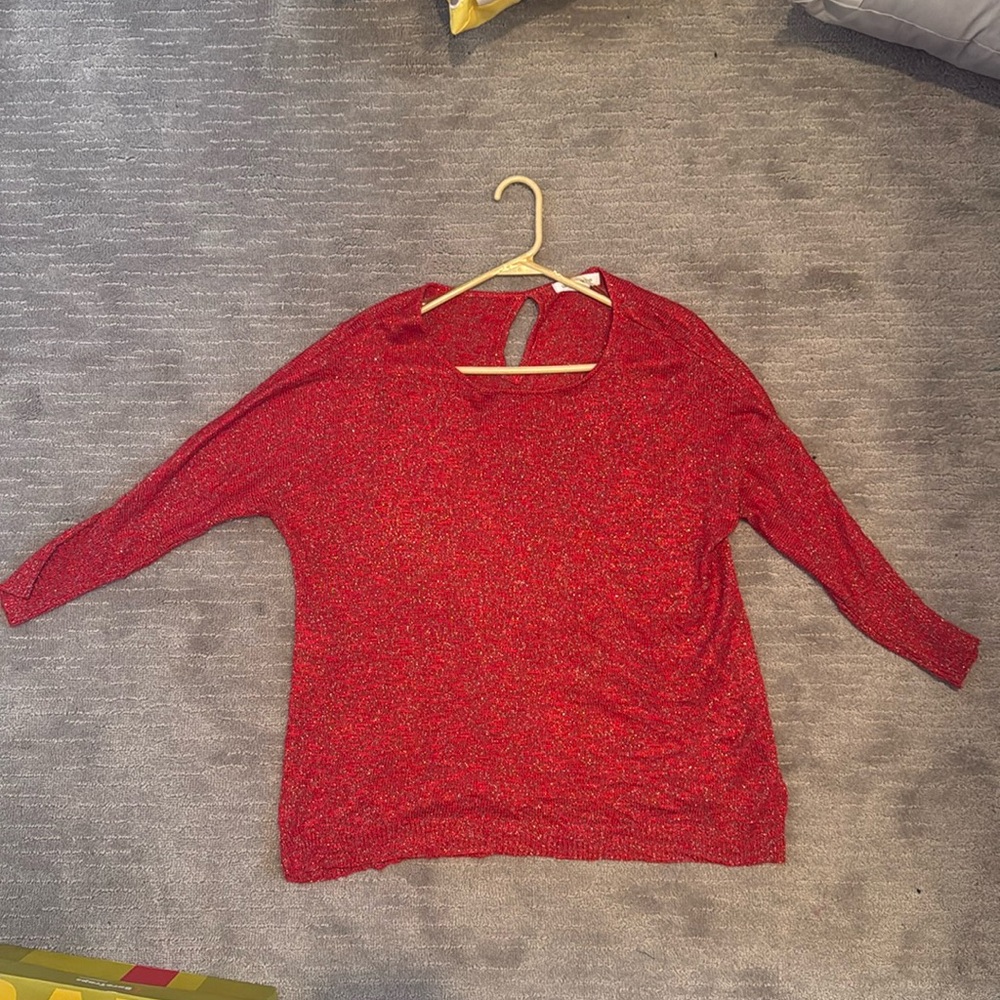 Liz Claiborne Red Sweater